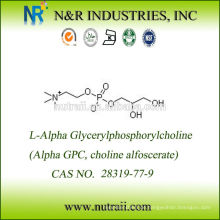 Nootropische Nahrungsergänzungsmittel Alpha GPC 50% Cholin Glycerophosphat CAS 28319-77-9